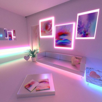 Aesthetic Hang out room