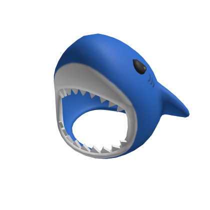 Capuz de Tubarão Azul Bonito - Roblox