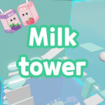 Leichtes Milch-Spaß-Obby-Parkour entkommen | Turm