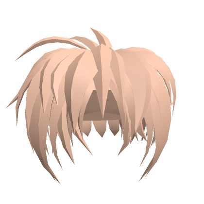 Emo Anime Hair (Blonde) - Roblox