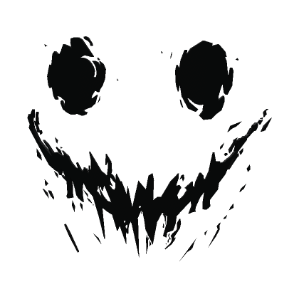 Scary Black Demon Smile face Mask #39 s Code Price RblxTrade