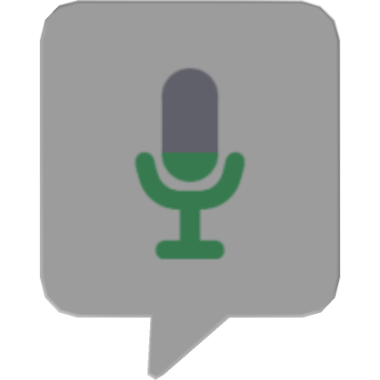 Roblox Item Voice Chat Icon (Low)