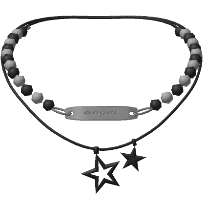 Star Layered Bead Necklace Roblox