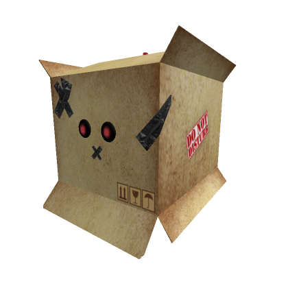 Evil Robot Cardboard Head | Roblox Item - Rolimon's