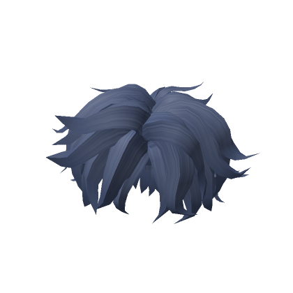 Blue Messy Hair  Roblox Item - Rolimon's