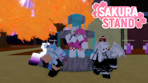 [ 1 Million Visits Stand ] Sakura Stand