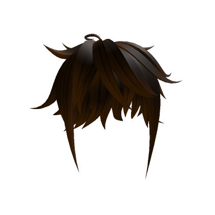 Anime Emo Hair (brown)'s Code & Price - RblxTrade