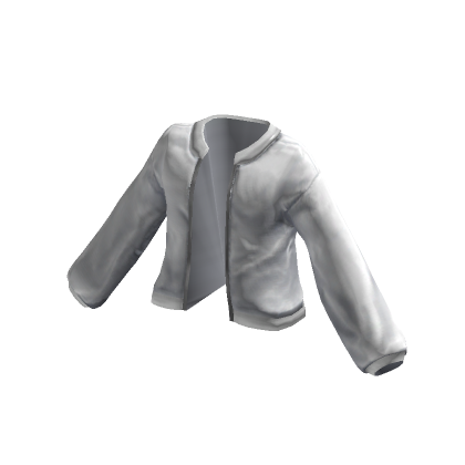Silver Leather Jacket | Roblox Item - Rolimon's
