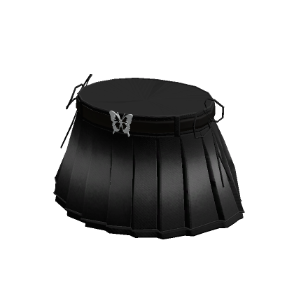 Black pleated shop skirt roblox id