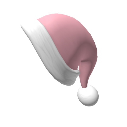 Roblox Item Stylized Pink Santa Cap