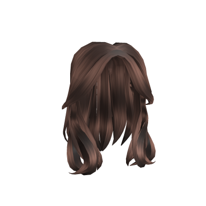 Brown Flowy Hair's Code & Price - RblxTrade