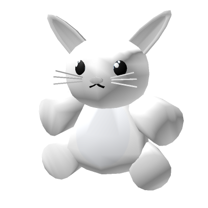 Rabbit White Bunny Baby Shoulder Pet Animal | Roblox Item - Rolimon's