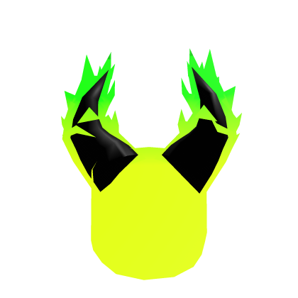 Roblox Item Toxic Flaming Demon Horns
