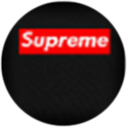 supreme brand logo - Roblox