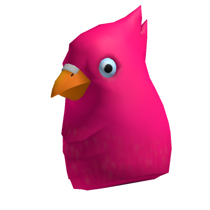 Roblox Item Pink Bird Head