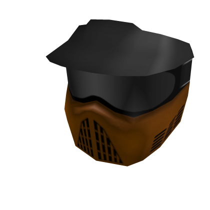 Roblox Item Orange Paintball Mask