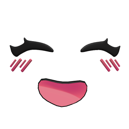 Cute Happy Face (Light)  Roblox Item - Rolimon's