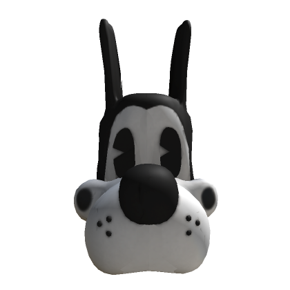 White Ink Dog Head | Roblox Item - Rolimon's