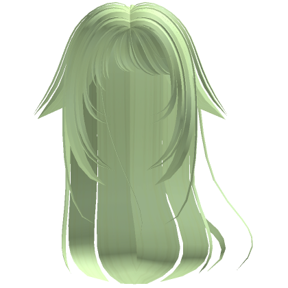 green mysterious anime girl hair | Roblox Item - Rolimon's