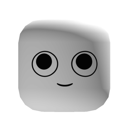 Cute Cartoon Derp Smile (Face Mask) | White | Roblox Item - Rolimon's
