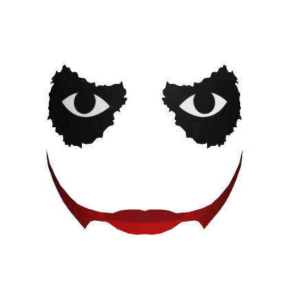 scary clown face - Roblox