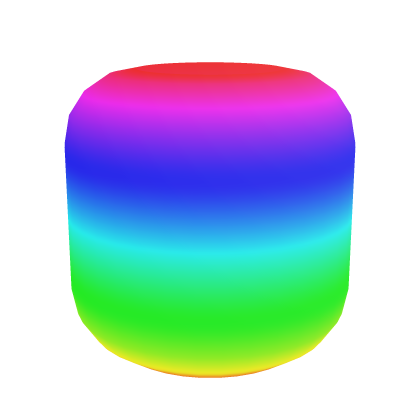 Glowing Rainbow - Dynamic Head - Roblox