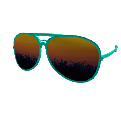 Neon Party Guy Shades