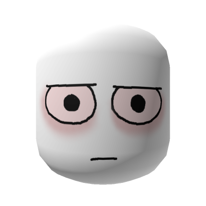 Drained Face (White)  Roblox Item - Rolimon's