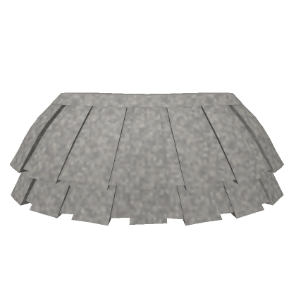 Silver skirt store 3d