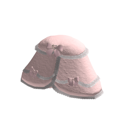 Pink Lace Back Ribbon  Roblox Item - Rolimon's