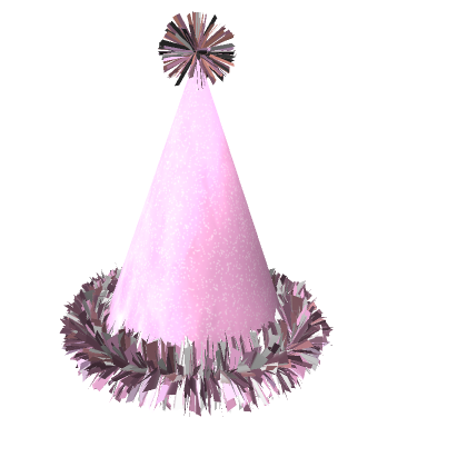Roblox Item Pink New Year's Hat