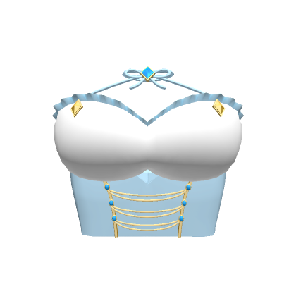 Blue Christmas top with drawstring Roblox Item Rolimon s