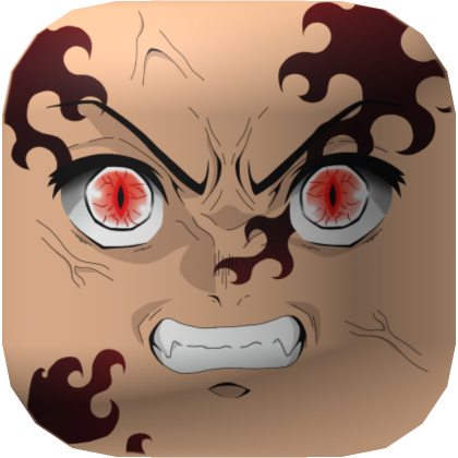 Tanjiro Demon King Face  Roblox Item - Rolimon's