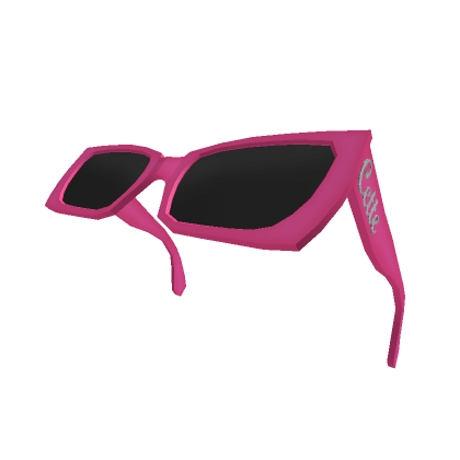 Cette Raised Sunglasses In Pink - Roblox