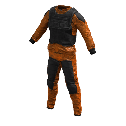 Lethal Orange Company Tactical Hazmat Suit | Roblox Item - Rolimon's