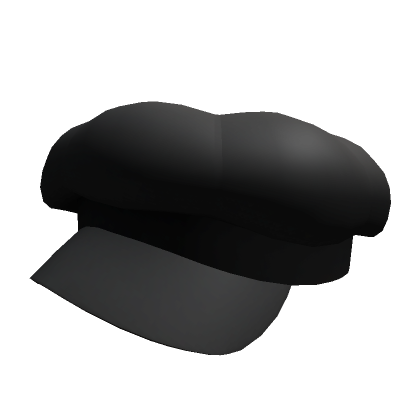 Black Baker Boy Cap | Roblox Item - Rolimon's