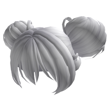 Giant Space Buns in White | Roblox Item - Rolimon's