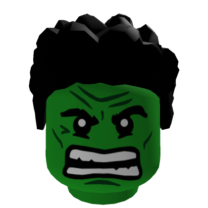 Lego hulk face shop