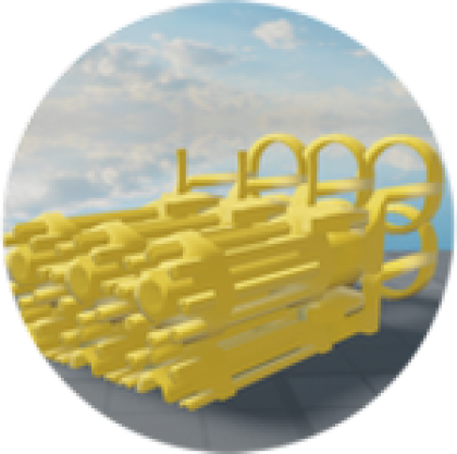 Gold ADMIN Minigun - Roblox