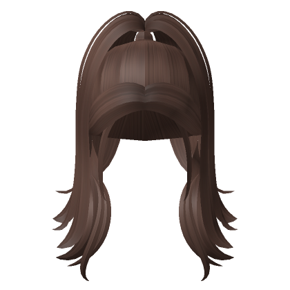 Y2K Material Girl Hair Extension (Brown)'s Code & Price - RblxTrade