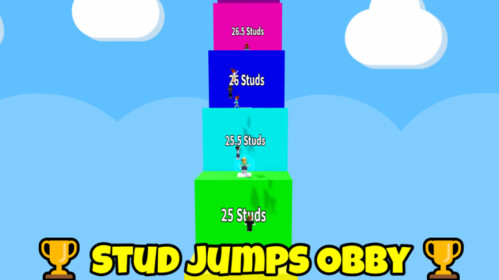 GRIMACE! ⚠️ Stud Jumps Obby