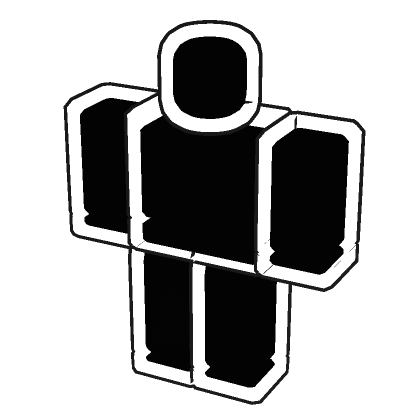 (1.0) White Double Outline Aura de Avatar Completa - Roblox