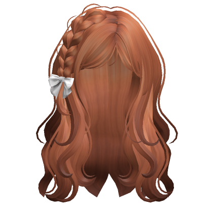 Wavy Side Braid Hair Ginger's Code & Price - RblxTrade