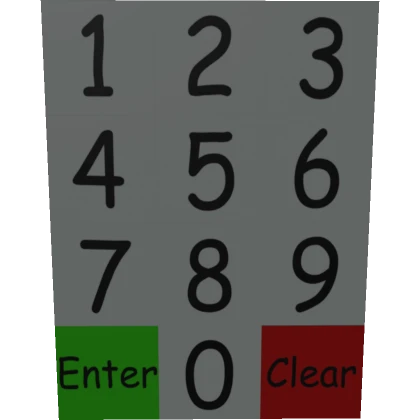 Number Keypad | Roblox Item - Rolimon's