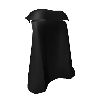 Roblox Item Dark Collared Cloak