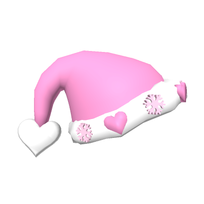 Pink santa hat store