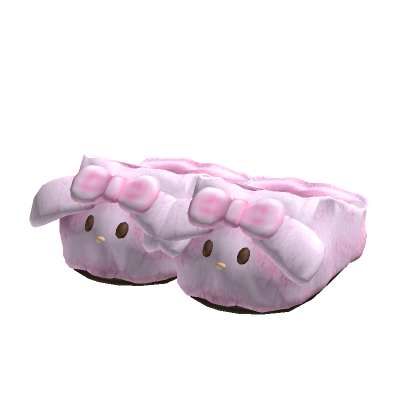 Bunny best sale slippers roblox