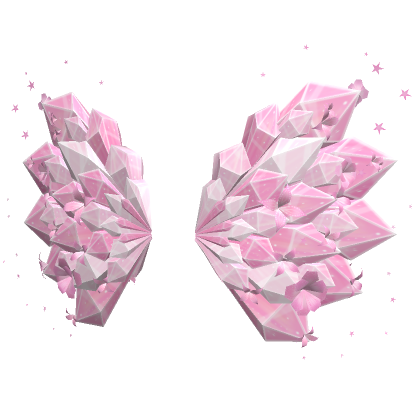 Roblox Item Pink Galaxy Crystal Wings