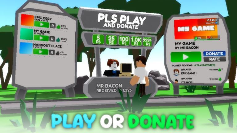 donate me pls - Roblox