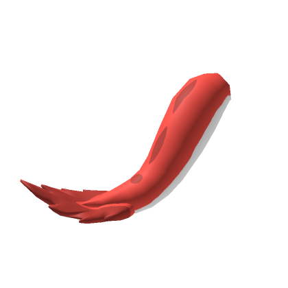 Red Kemono Dragon Tail | Roblox Item - Rolimon's